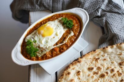 Mehman Mirza Ghasemi with Tanoor Bread