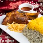 Mehman Baghali Polo Lamb Shank