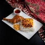 Mehman Barberry Rice with Chicken Legs