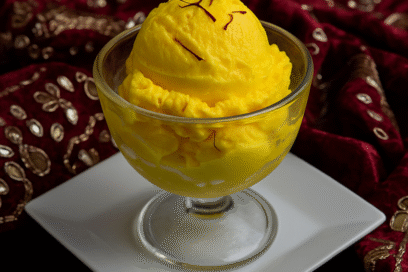Persian Saffron Ice Cream