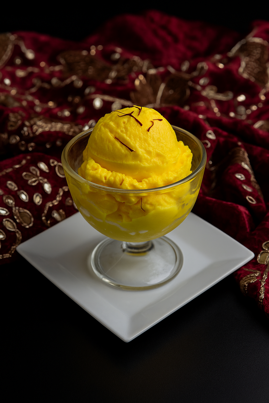 Persian Saffron Ice Cream